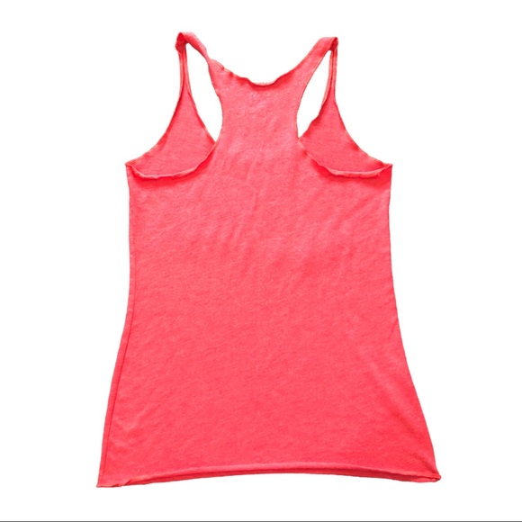 Red ‘Enjoy Miami Vibes’ Racer Back Shirt - Picture 2 of 5